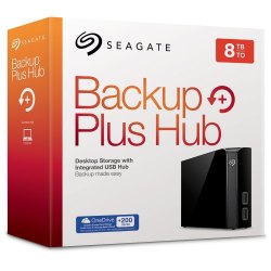 8TB 3.5inch USB 3.0 EXTERNAL HDD Seagate STDT8000200 - BACKUP PLUS DESKTOP