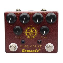 Demon-fx KING OF DRIVE guitar Overdrive pedal