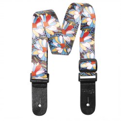 Stagg STE UKEFlOW Blue Guitar Strap