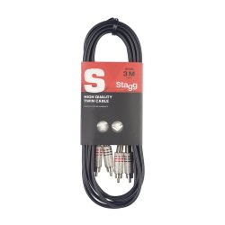 Stagg STC3C 3M Twin Cable