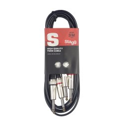 Stagg STC3P 3m Twin Cable