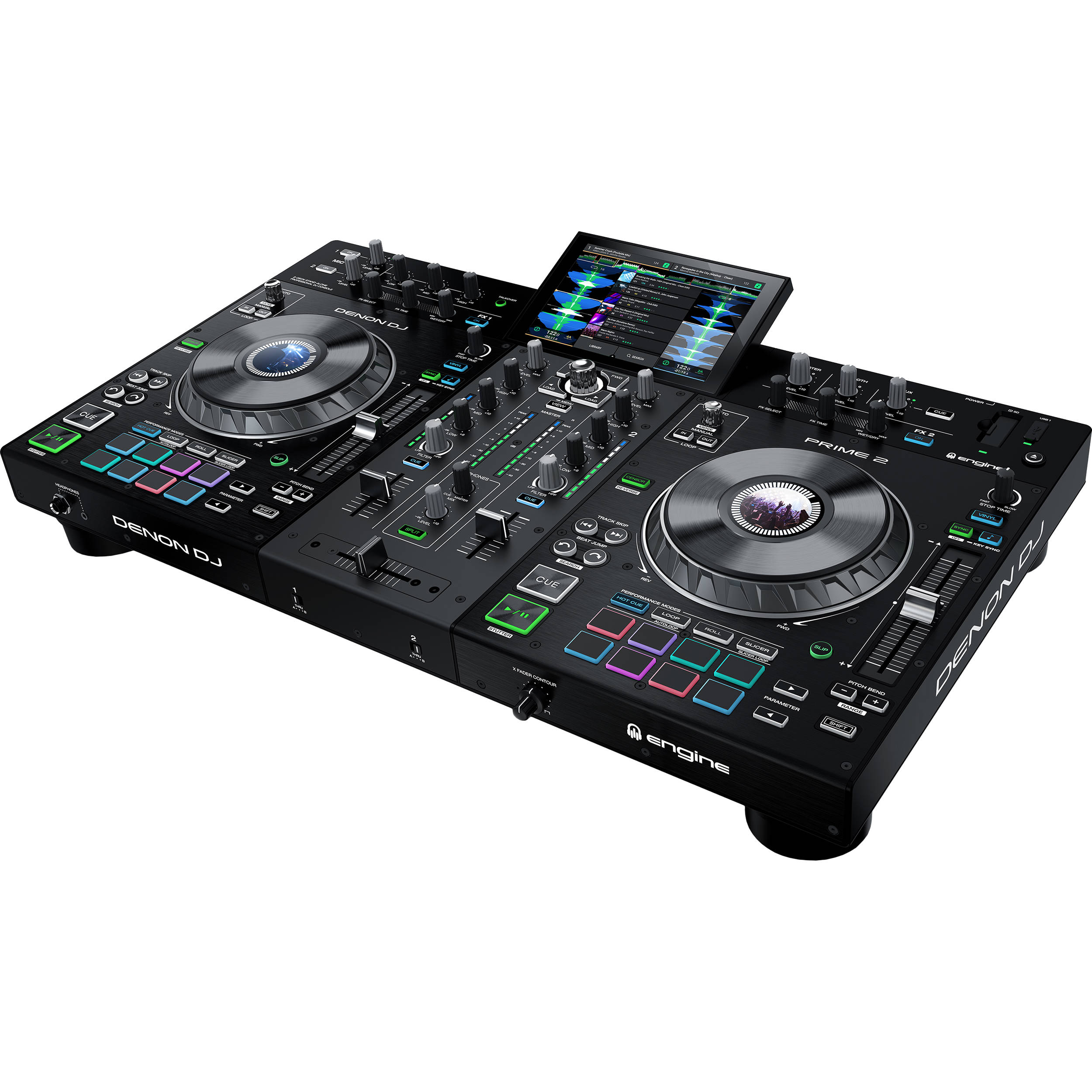 Denon DJ Prime 2 Standalone DJ System with Touchscreen