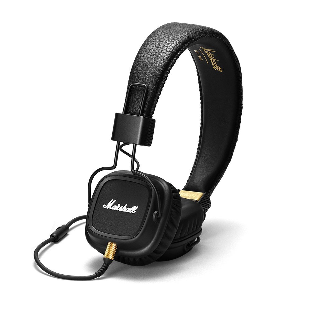 DISC Marshall Major II Bluetooth Headphones, White at Gear4music