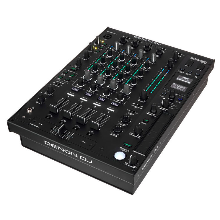 Denon DJ X1850 Prime 4-Channel DJ Mixer with Effects and Serato Compatibility