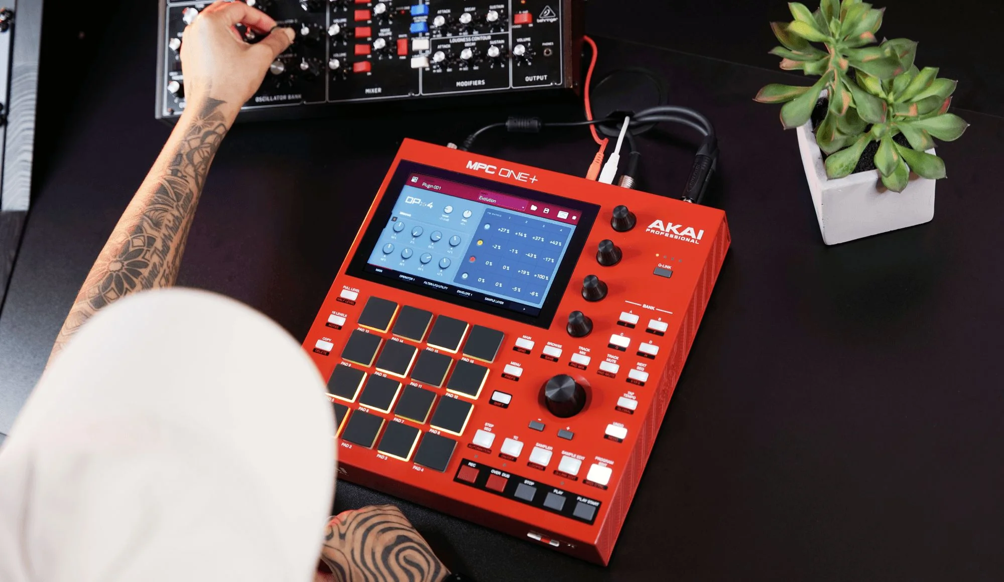 Akai Professional MPC One+ Standalone Pad Sampler and Sequencer