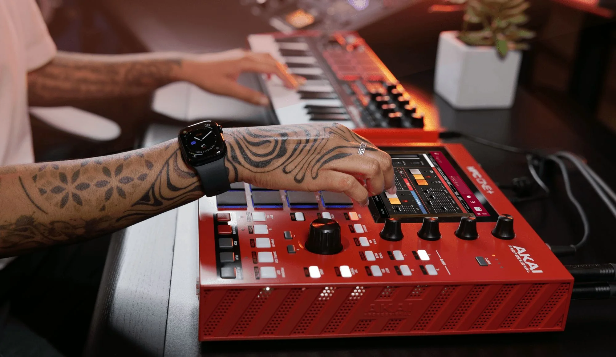 Akai Professional MPC One+ Standalone Pad Sampler and Sequencer