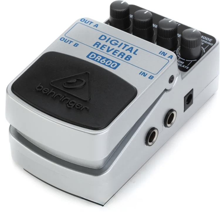Behringer DR600 Digital Reverb Pedal - Behringer Digital Reverb DR600 Effect Pedal: at Ragtime Lebanon