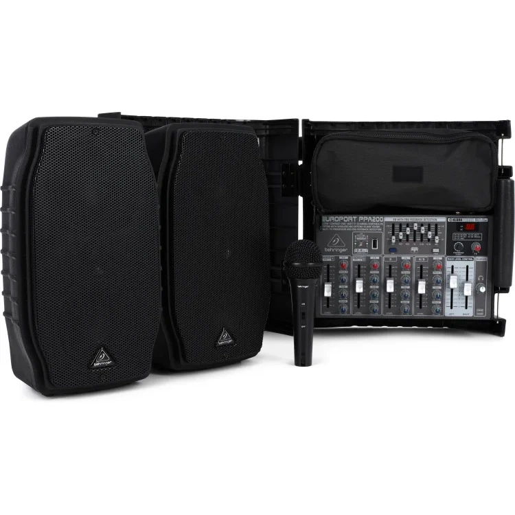 Behringer Europort PPA200 5-channel Portable PA System at Ragtime Beirut Lebanon