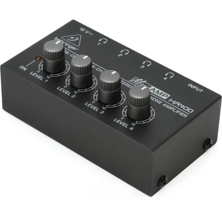 Behringer MicroAMP HA400 4-channel Headphone Amp at Ragtime Beirut Lebanon
