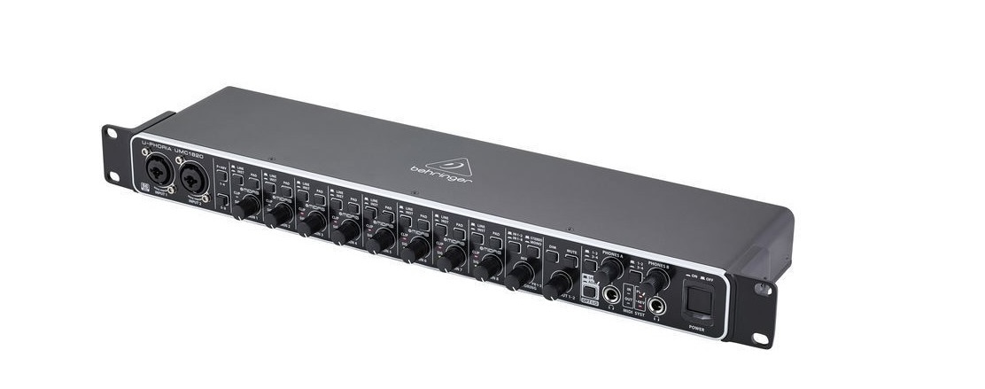 Behringer U-Phoria UMC1820 USB Audio Interface - Ample I/O for extensive connectivity at Ragtime Lebanon