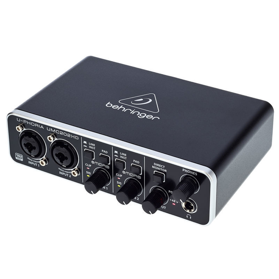 Behringer U-Phoria UMC202HD USB Audio Interface - Behringer - a brief history at Ragtime Lebanon