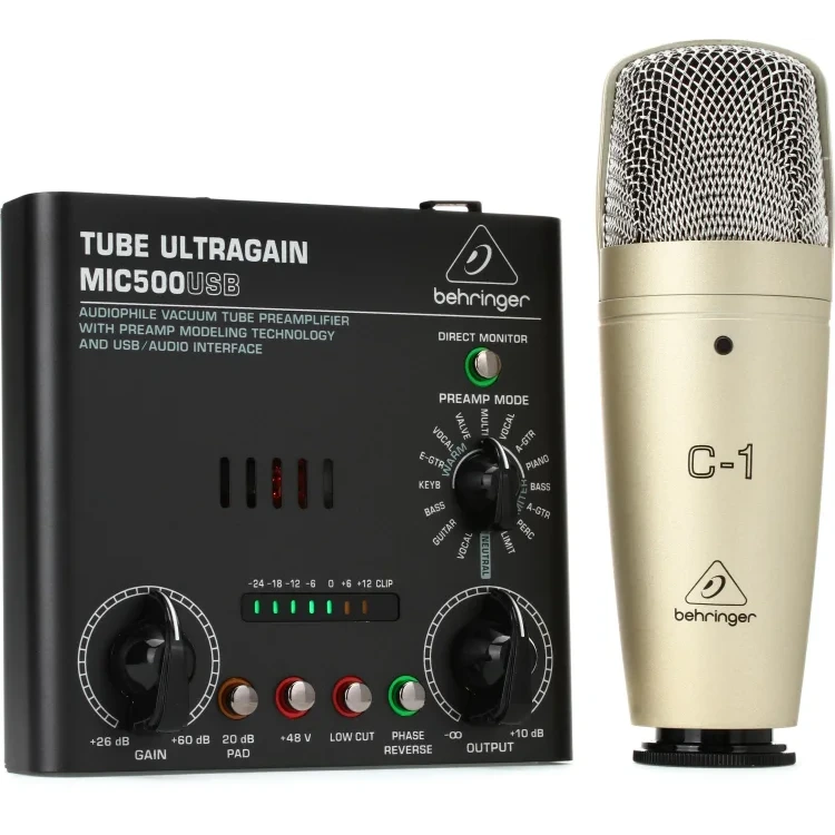 Behringer Voice Studio Recording Bundle at Ragtime Beirut Lebanon