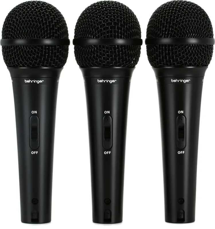Behringer XM1800S Microphone Set (3-pack) - Behringer Ultravoice XM1800S Features at a Glance: at Ragtime Lebanon