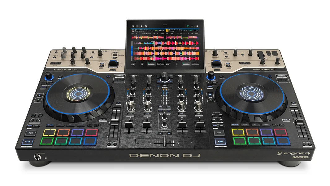 Denon DJ Prime 4 G2 Standalone DJ System - Instant stems for unrivaled remixes and reimagined heat at Ragtime Lebanon