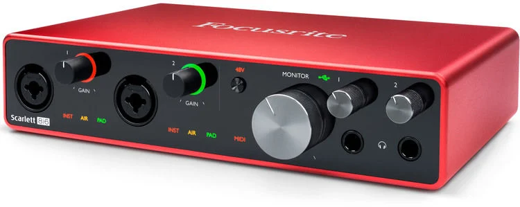 Focusrite Scarlett 8i6 3rd Gen USB Audio Interface