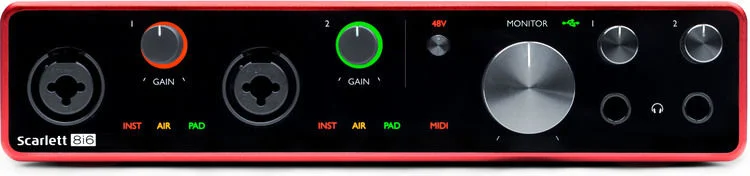 Focusrite Scarlett 8i6 3rd Gen USB Audio Interface