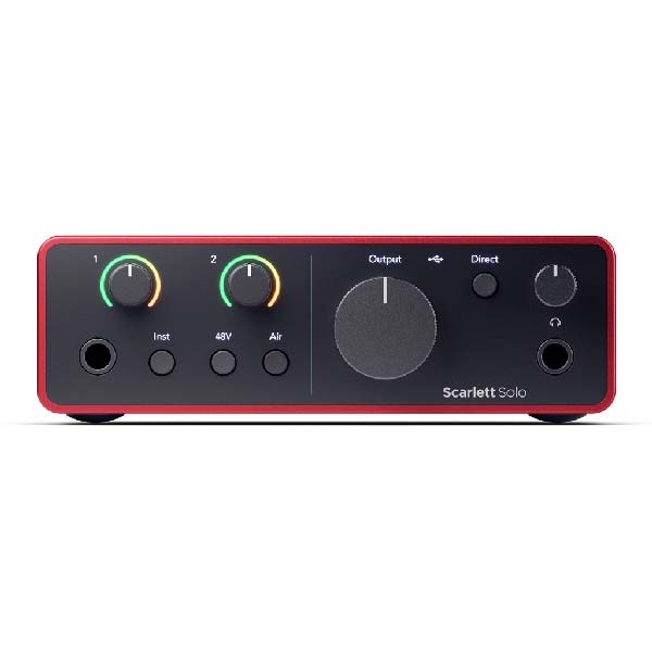 Focusrite Scarlett Solo 4th Gen USB Audio Interface at Ragtime Beirut Lebanon