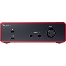 Focusrite Scarlett Solo 4th Gen USB Audio Interface at Ragtime Beirut Lebanon