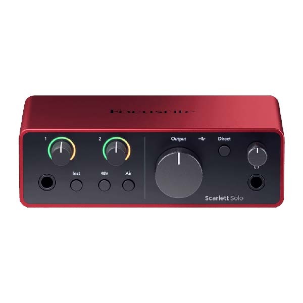 Focusrite Scarlett Solo 4th Gen USB Audio Interface at Ragtime Beirut Lebanon