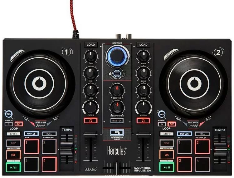 Hercules DJ 200 complete kit