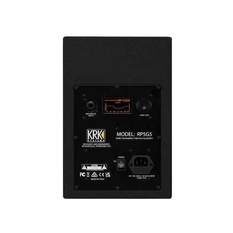 KRK ROKIT 5 G5 5-inch Powered Studio Monitor Pair - Black at Ragtime Beirut Lebanon