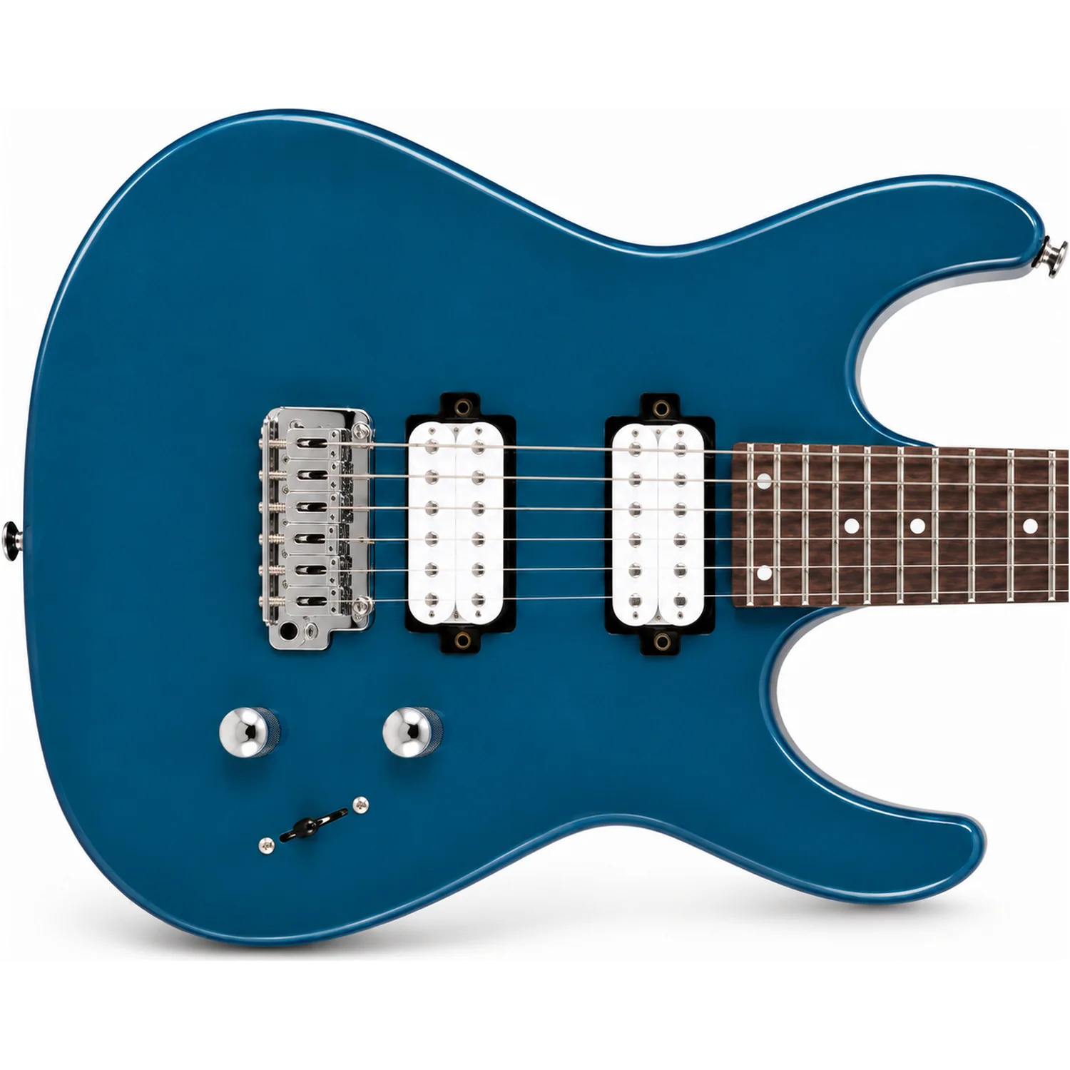 Muzicord GR5 DMB Dual Humbucker Electric Guitar - Deep Metallic Blue at Ragtime Beirut Lebanon