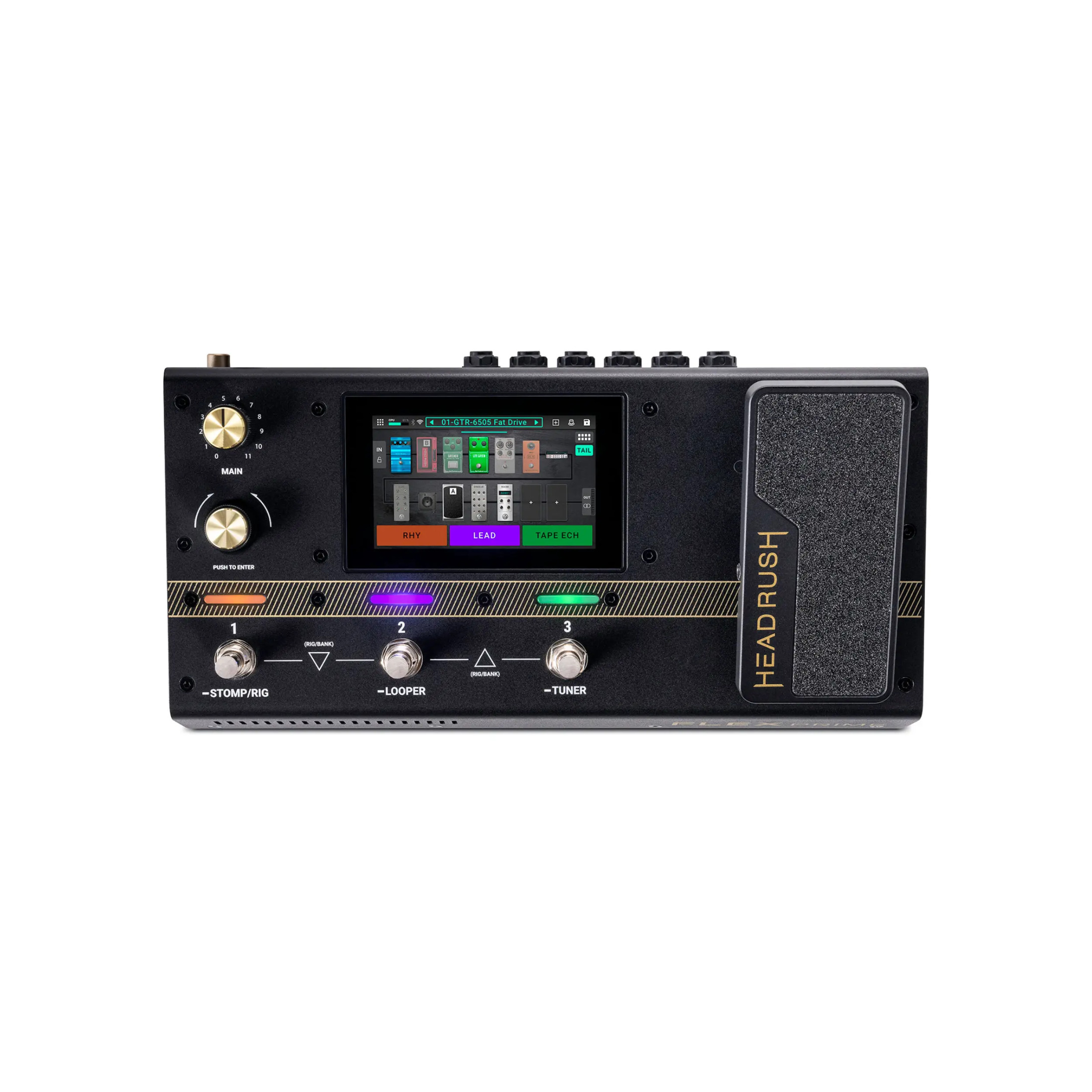 HeadRush Flex Prime Guitar and Bass Multi-Effects Amp Modeler - Expanded Sound Library with Cloud and Capture Support at Ragtime Lebanon