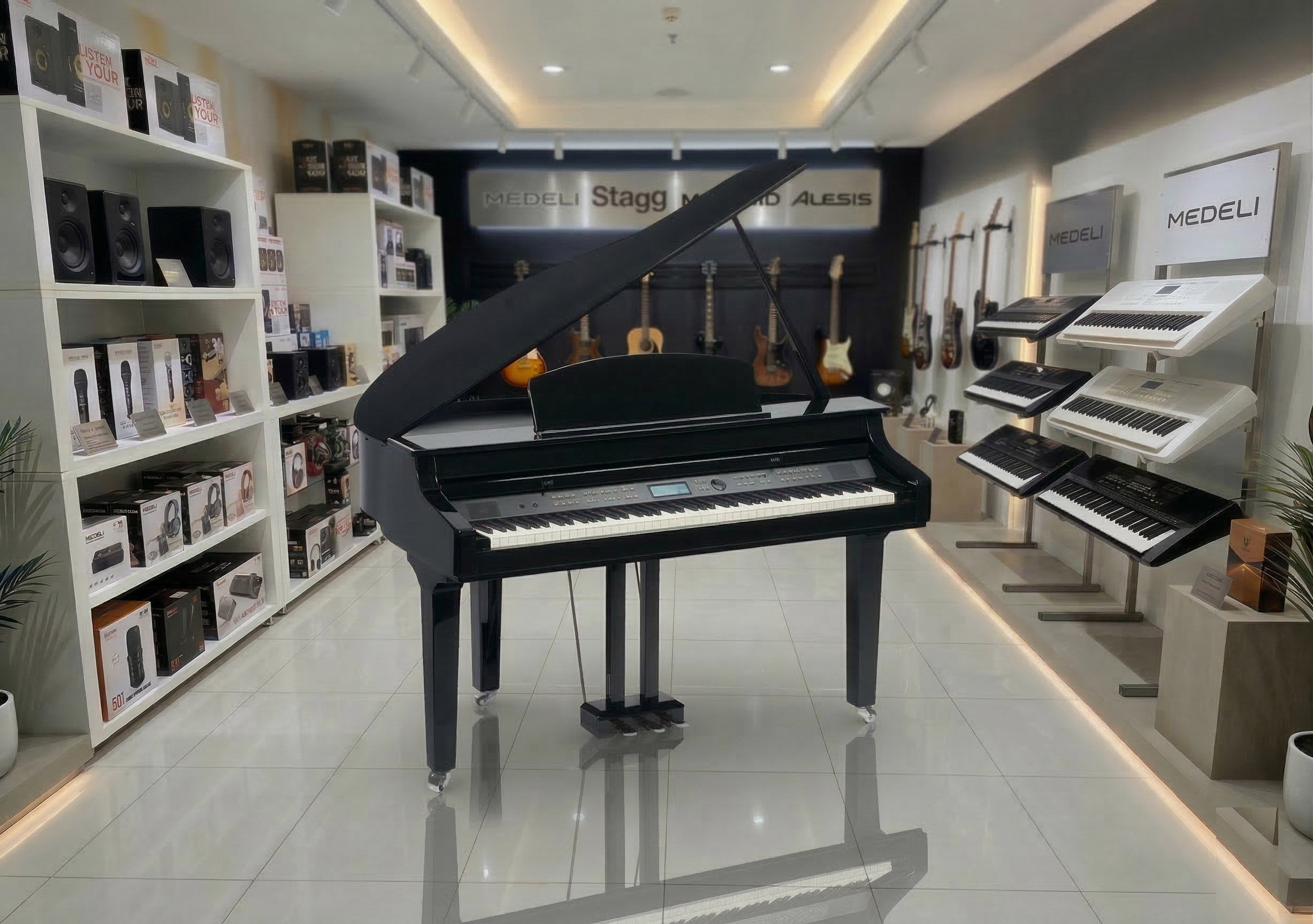 Buy Medeli Grand510 baby grand digital arranger piano from Ragtime Beirut Lebanon