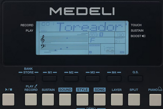 Medeli MK110 arranger keyboard black