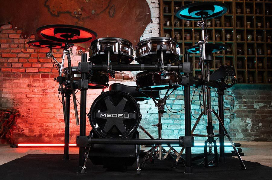 Buy Medeli MZ923 professional mesh digital drums from Ragtime Beirut Lebanon