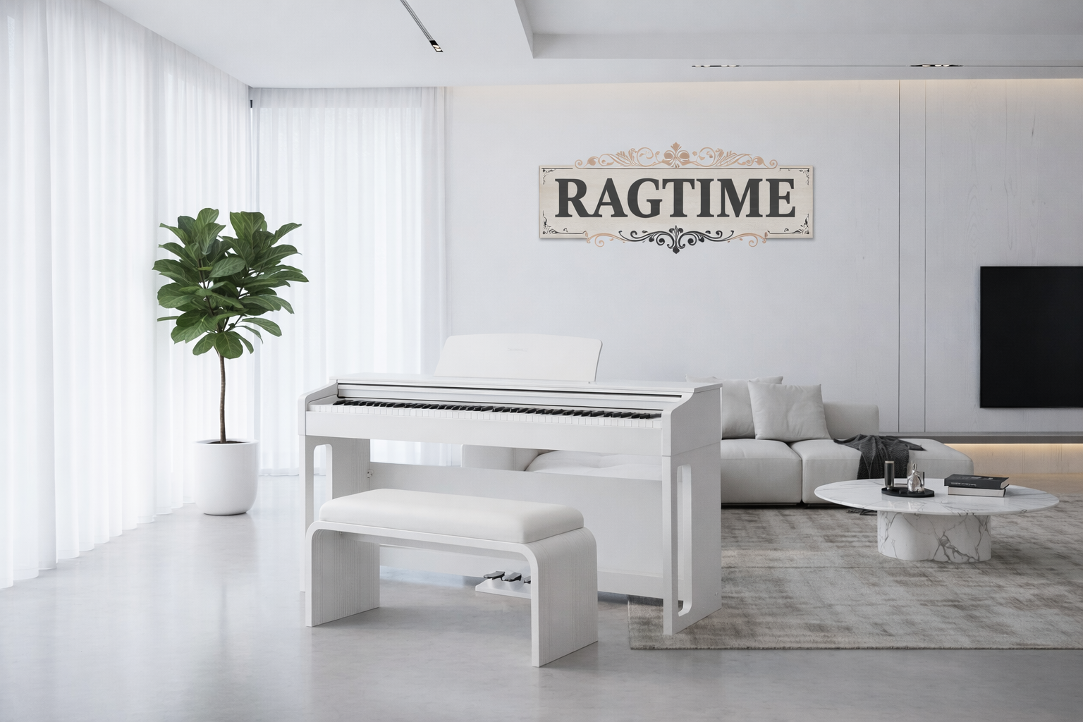 Buy Medeli UP105 digital piano white with bluetooth from Ragtime Beirut Lebanon