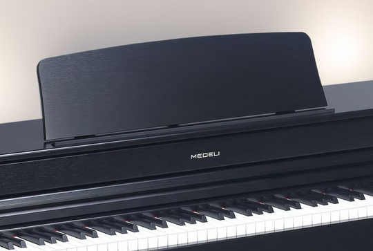 Medeli UP405E semi upright digital piano black