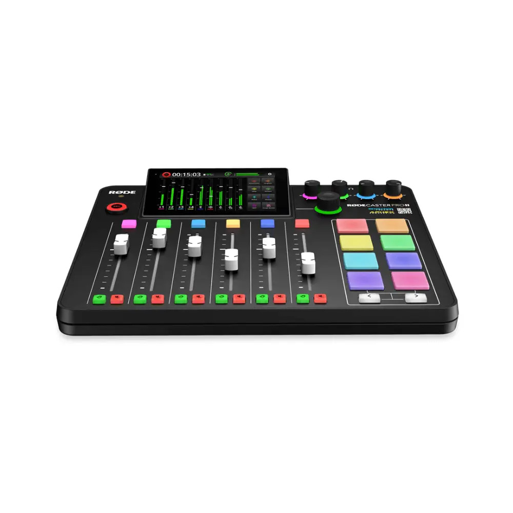 Rode Caster Pro II Podcast Production Console - Onboard Aphex processing and effects polish your sound at Ragtime Lebanon
