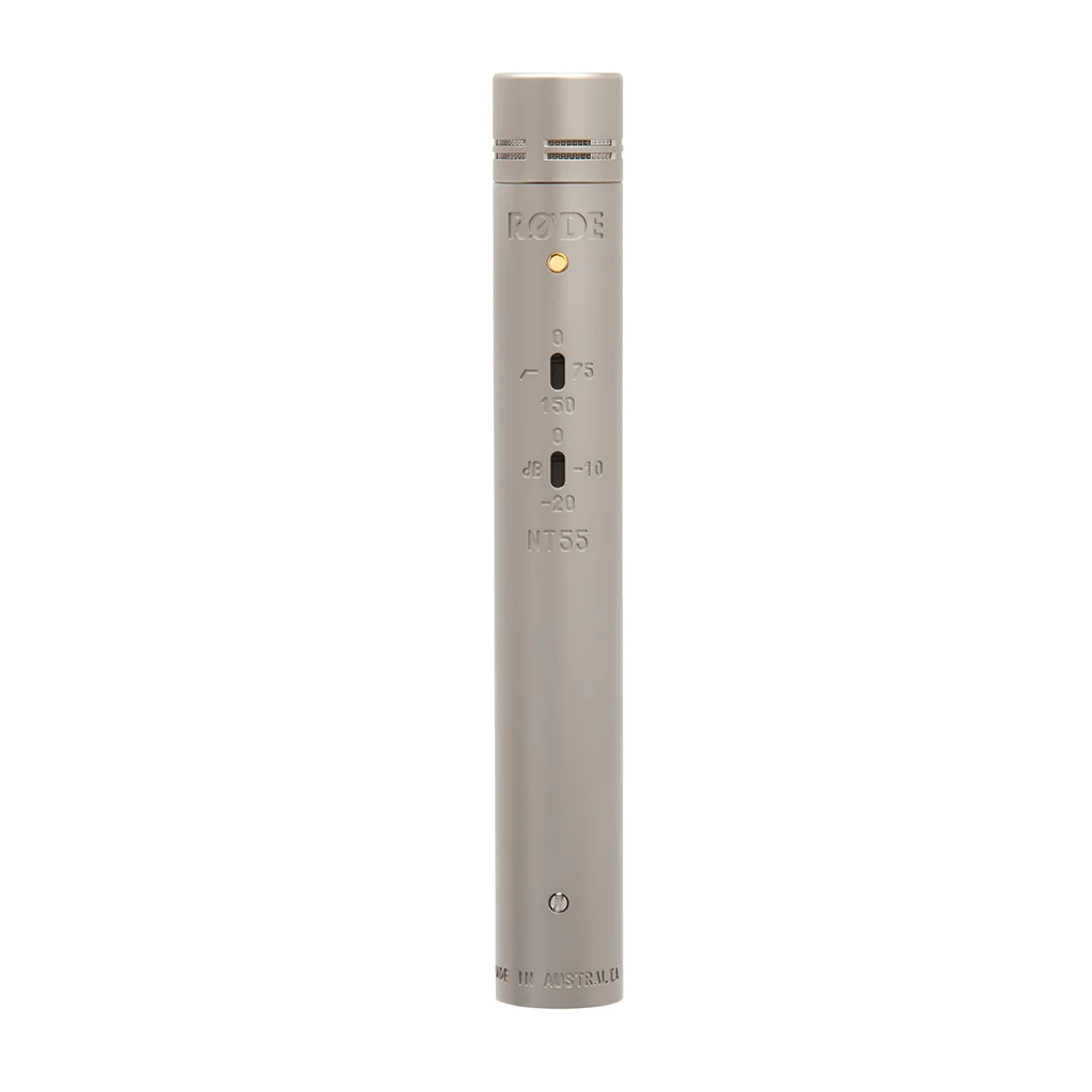 Rode NT55 Small-diaphragm Condenser Microphone - Interchangeable capsules unlock total recording flexibility at Ragtime Lebanon