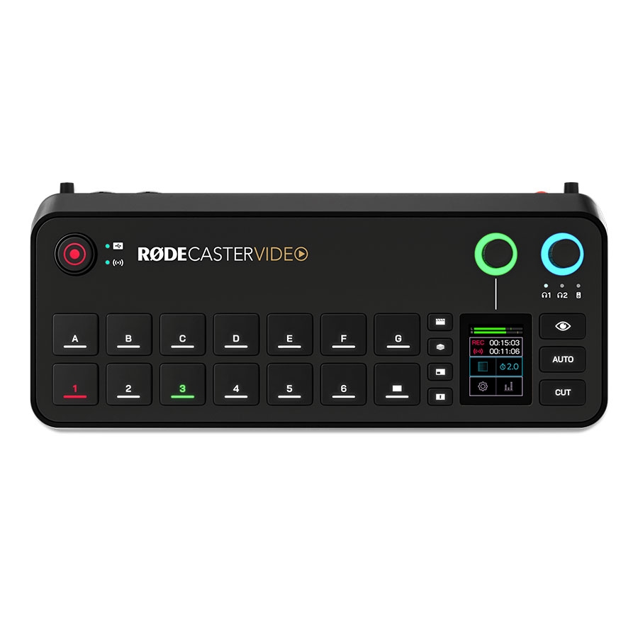 Rode RODECaster Video S A/V Production Console - Powerful video management at Ragtime Lebanon