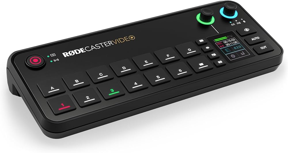 Rode RODECaster Video S A/V Production Console - Inspiring audio controls at Ragtime Lebanon