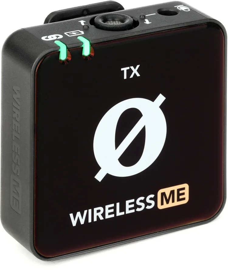 Rode Wireless ME TX Transmitter - Rode Wireless ME Wireless Transmitter Features: at Ragtime Lebanon