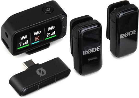 Rode Wireless Micro Camera Microphone Kit - USB-C, Black - RODE Wireless Micro Camera Kit Features: at Ragtime Lebanon