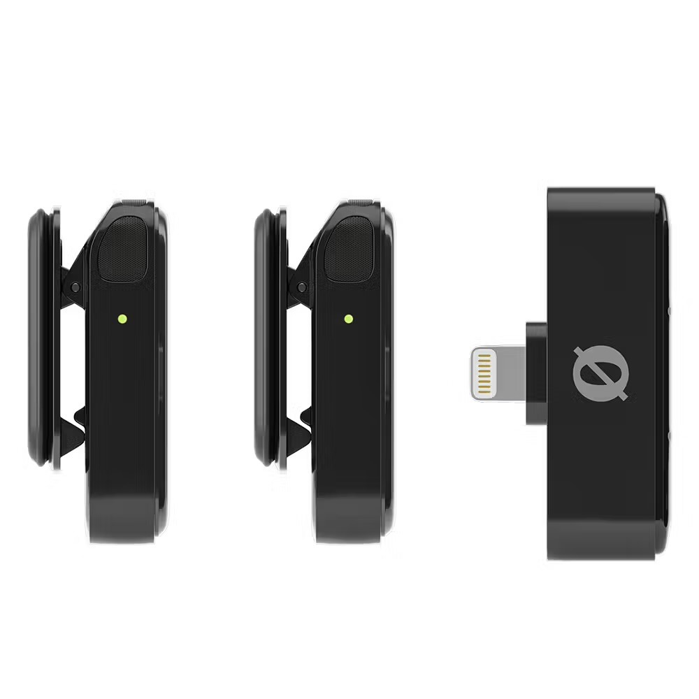 Rode Wireless Micro Microphone Kit - Lightning Connector, Black Certified Open Box at Ragtime Beirut Lebanon