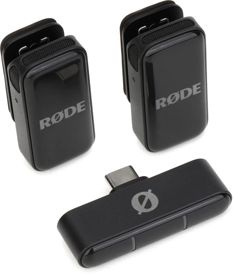 Rode Wireless Micro Microphone Kit - Lightning Connector, Black Certified Open Box - RODE Wireless Micro Features: at Ragtime Lebanon