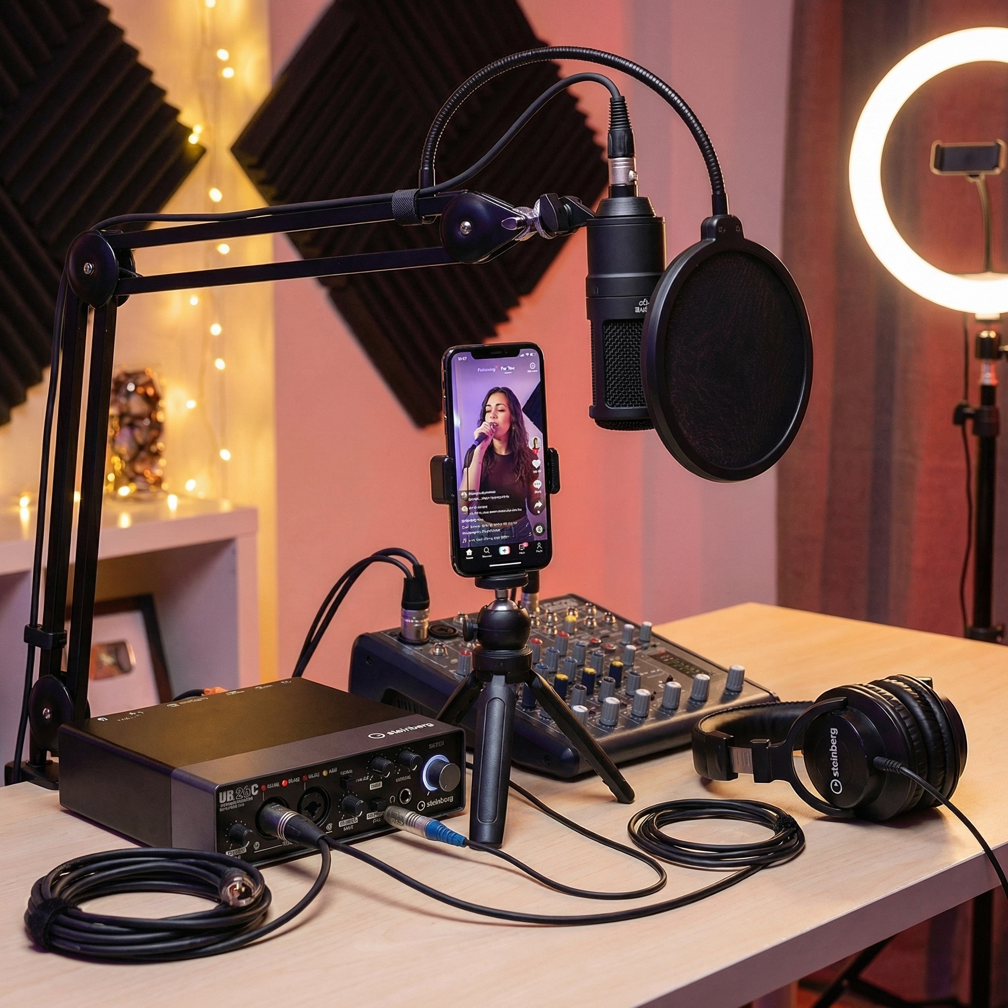 Steinberg Advanced Professional TikTok Studio Singing Package