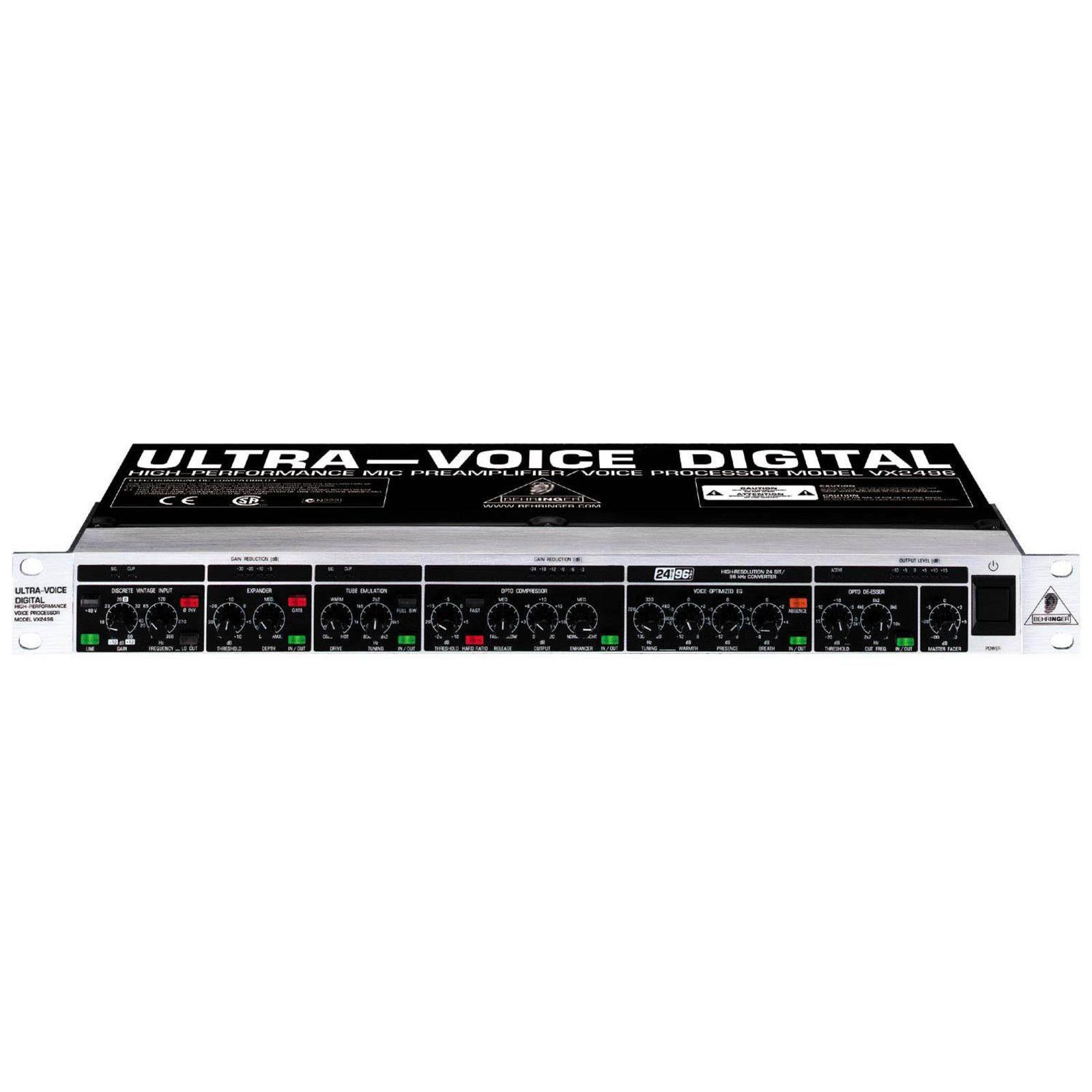 Ultra voice. Behringer vx2496. Behringer dcx2496. Behringer микрофонный предусилитель Ultra Voice. Ultra Voice мч2496.