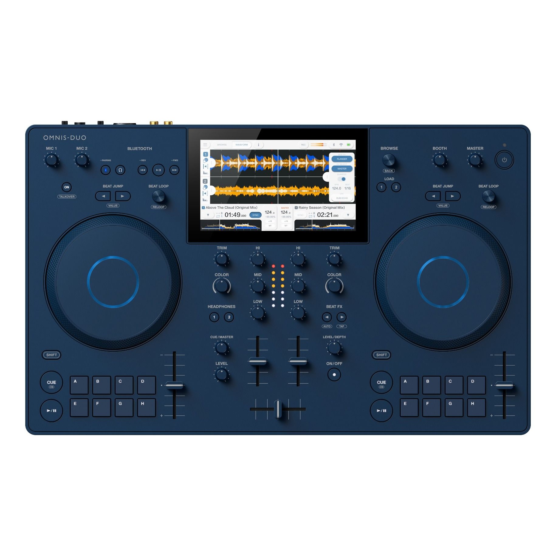 AlphaTheta Omnis-Duo 2-deck Portable DJ System Portable Standalone