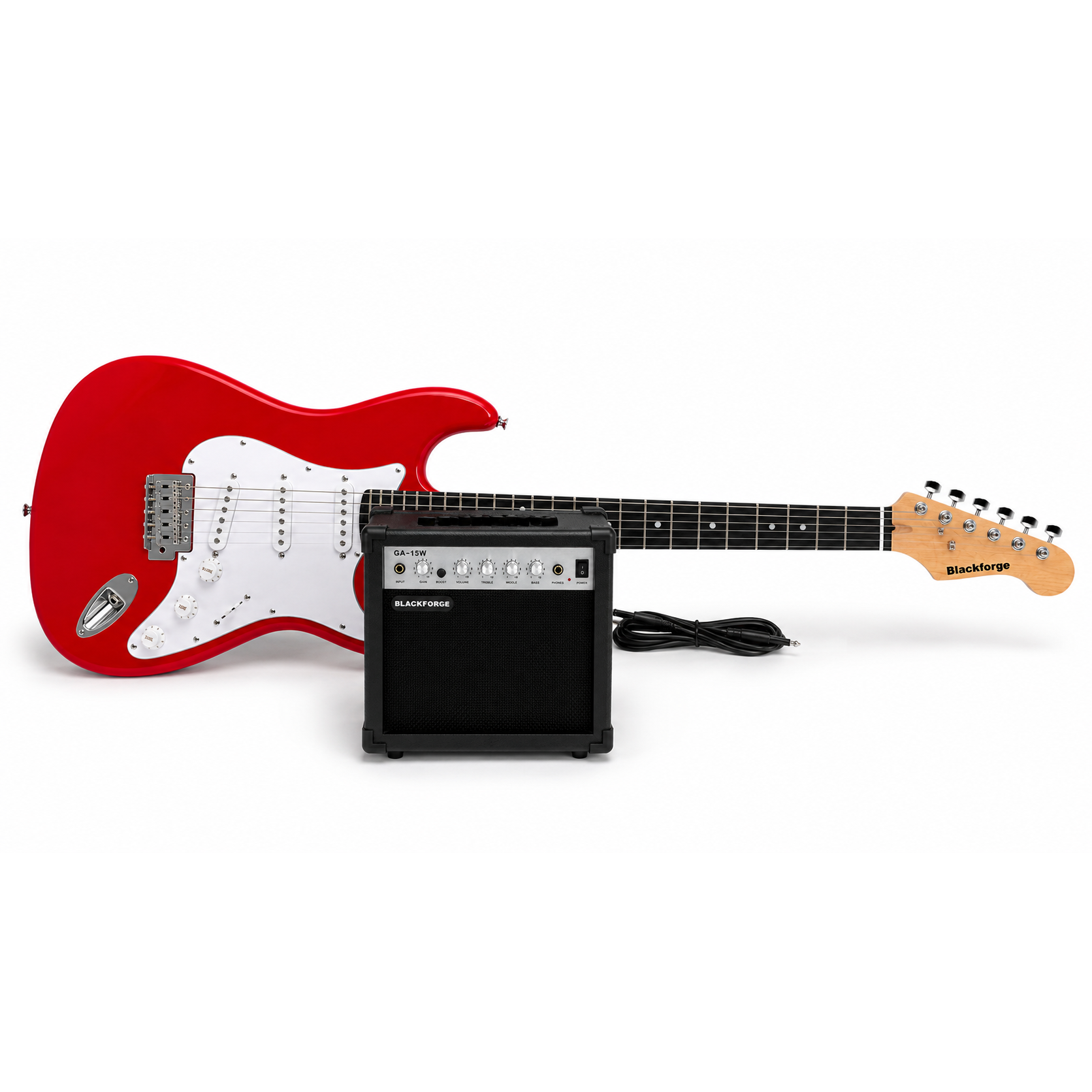 Blackforge Signature Red Starter Pack Electric Guitar