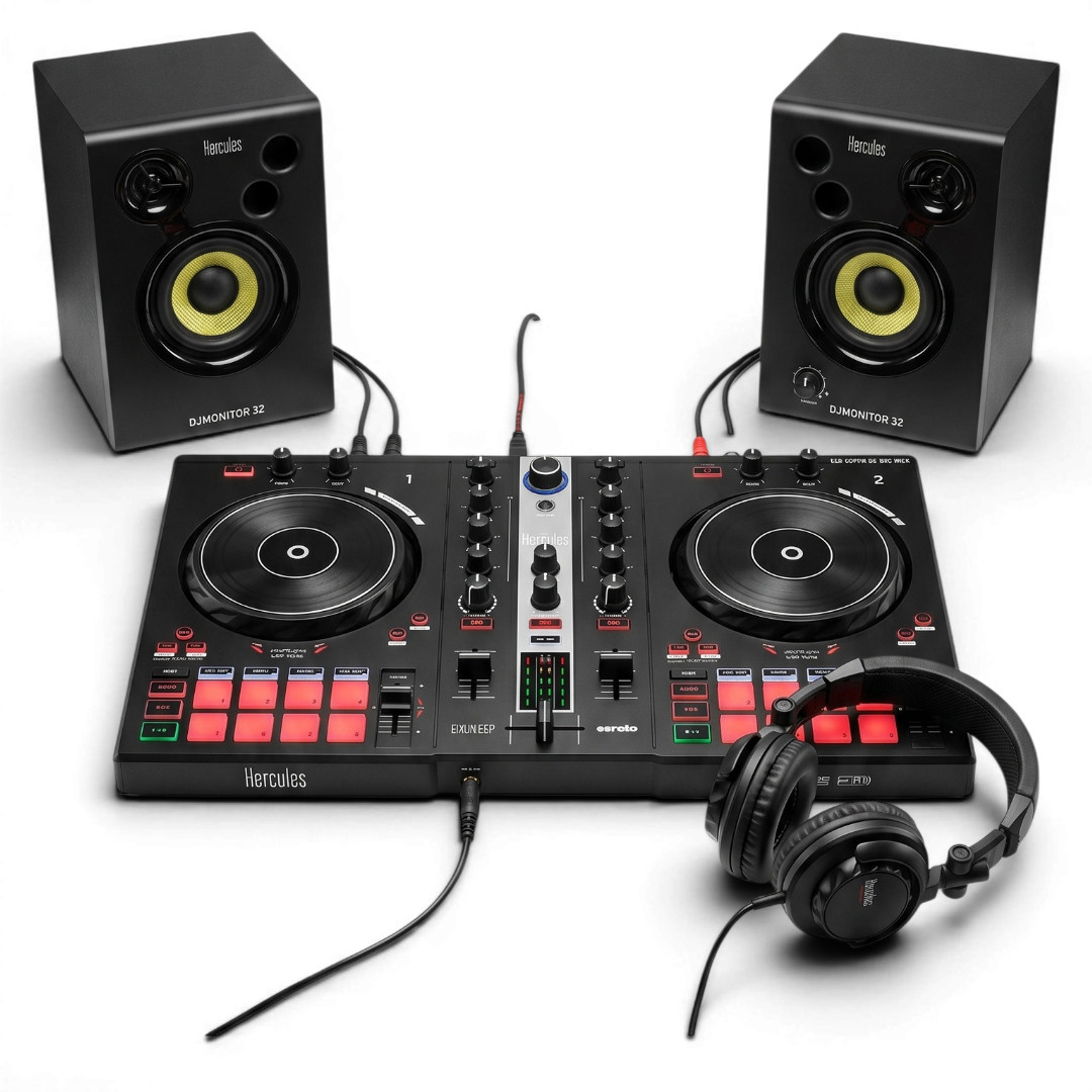 Hercules DJ 200 complete kit