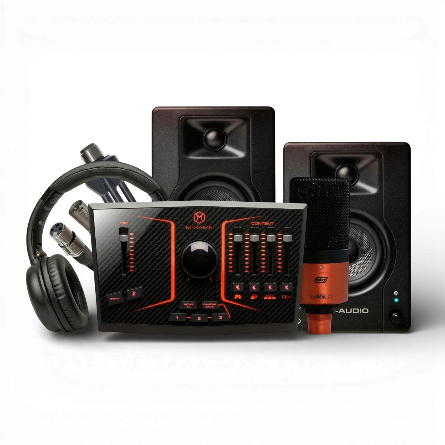 Live studio recording station
