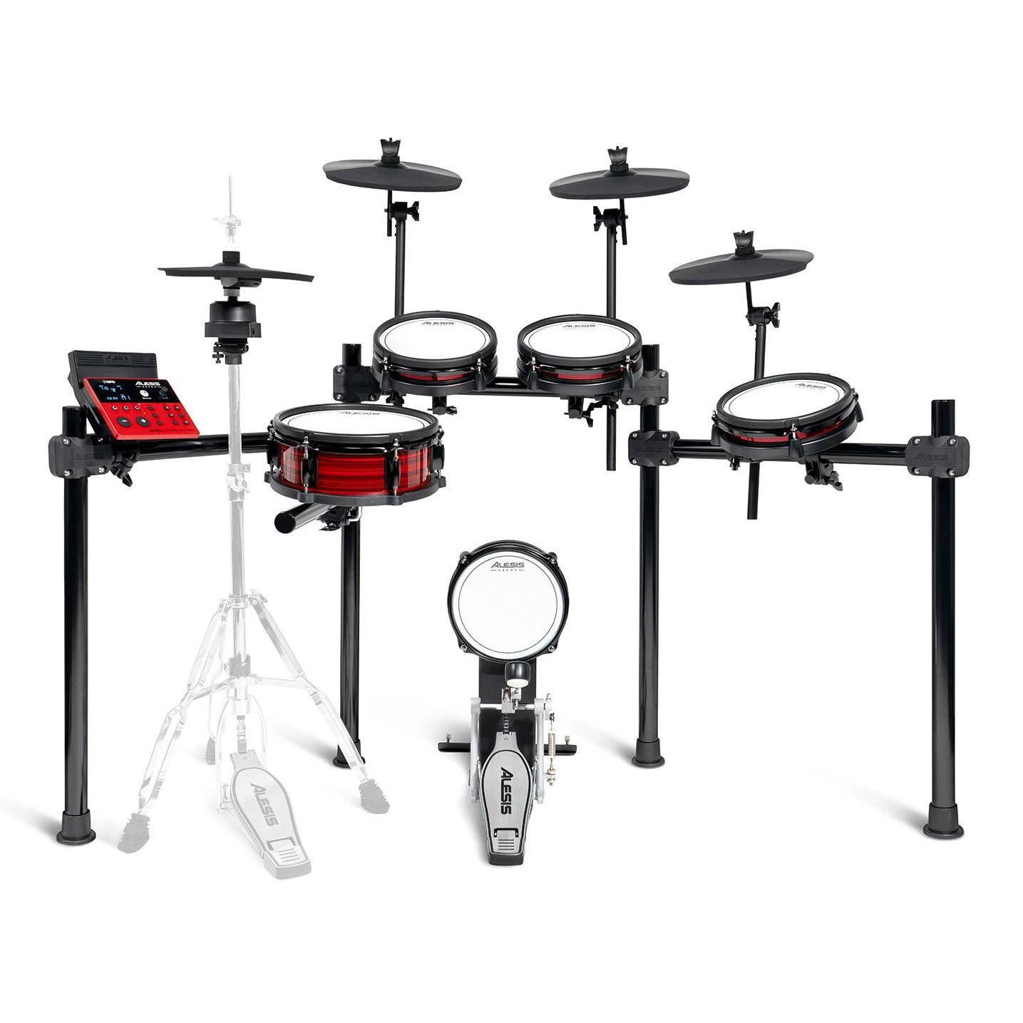 Alesis Nitro Ultimate 9-Piece Electronic Drum Kit with Mesh Pads