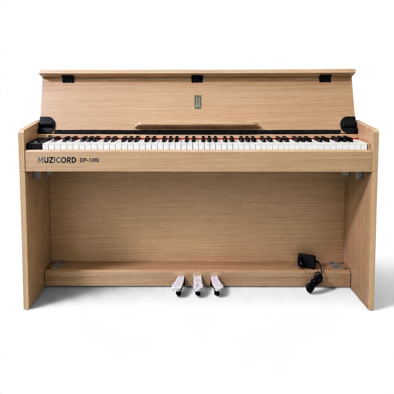 Muzicord DP100i 88-Key Weighted Digital Piano - Light Wood