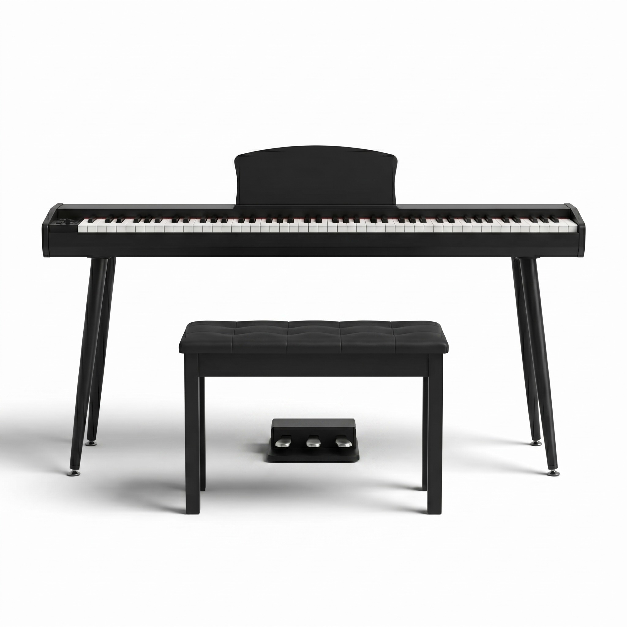 Muzicord MZ-1 Full bundle 88 keys piano normal touch Black