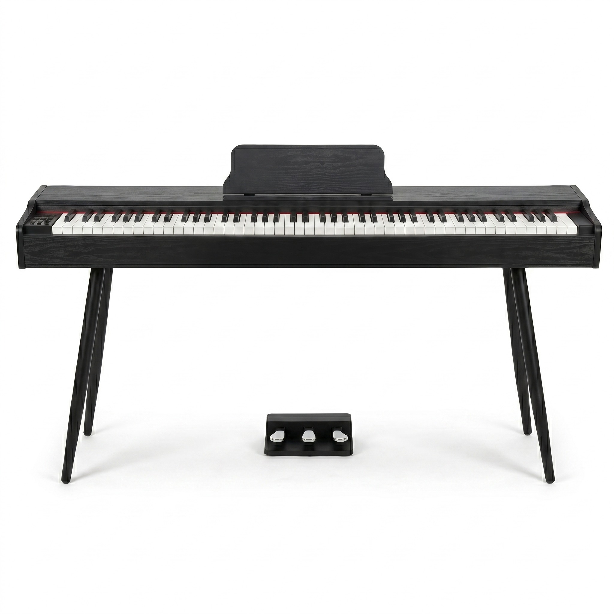 Muzicord MZ-1H Full bundle 88 keys piano weighted touch Black